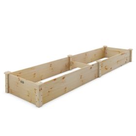 Wooden Raised Garden Bed Outdoor for Vegetables Flowers Fruit