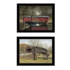 "Bridge Collection" I 2-Piece Vignette by Billy Jacobs, Black Frame