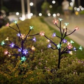 Flower Color Changing Light Garden Solar Stake Light