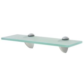 Floating Shelf Glass 11.8"x7.9" 0.3" (Color: Transparent)