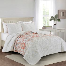 Briseis 3PC BEDSPREAD SET (size: QUEEN)